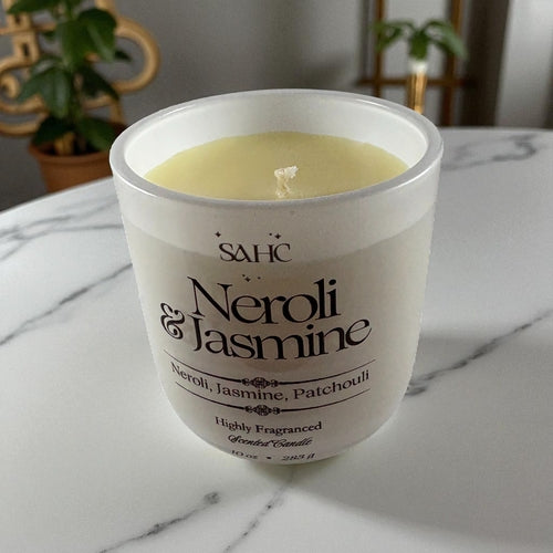 Neroli & Jasmine Scented Candle